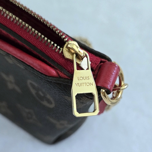 Louis Vuitton Pallas Clutch In Monogram Cerise❤️ - Picture 8 of 16